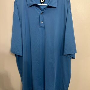 Footjoy Men’s Golf Polo Blue Size‎ XXL